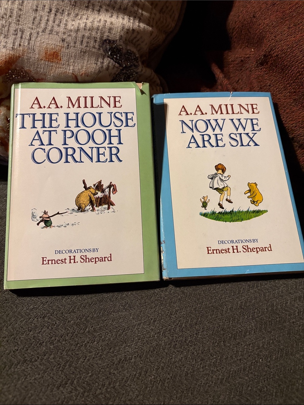 Vintage Winnie The Pooh Books by A.A.Milne